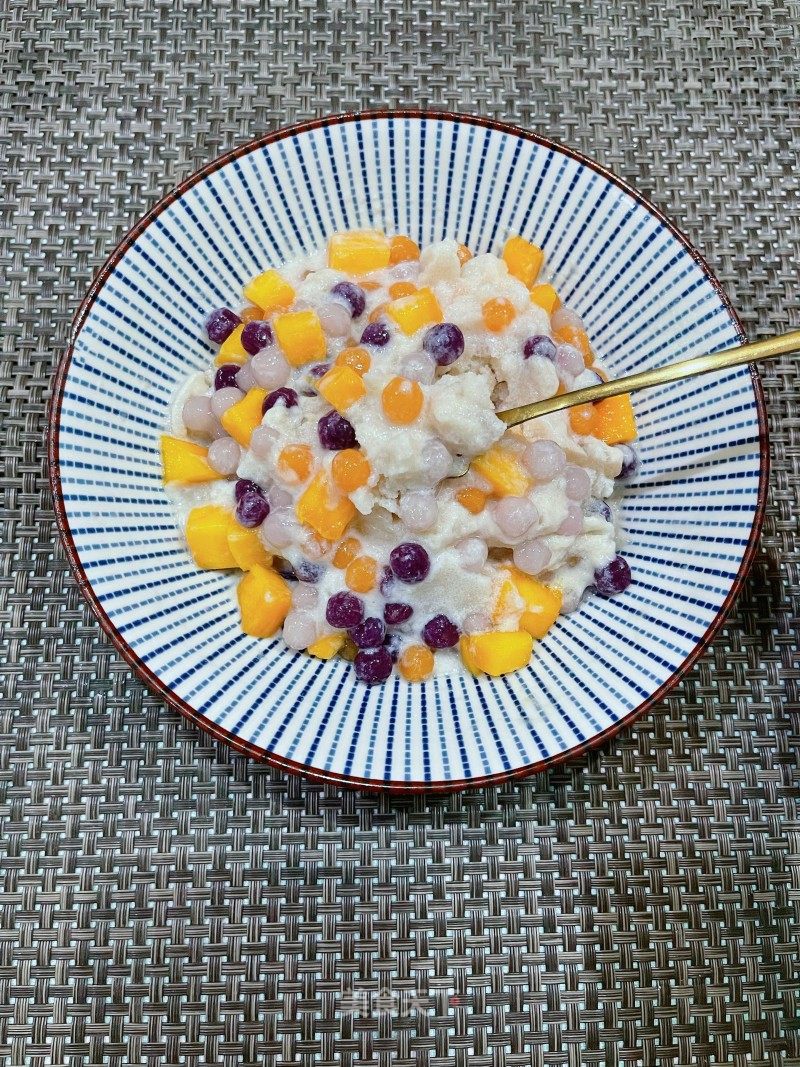 芋圆芒果冰的做法