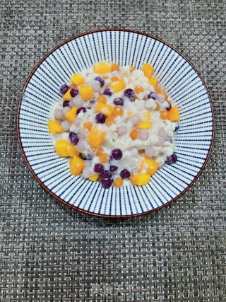 芋圆芒果冰的做法步调：9