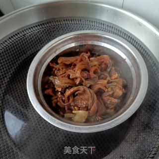 猪肉蒸咸菜干的做法步调：8