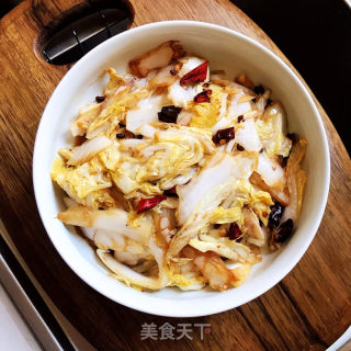 喷鼻棘手撕利剑菜的做法步调：9