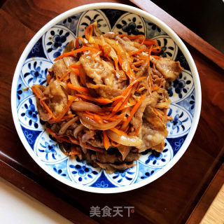 胡椒胡萝卜炒肥牛的做法步调：10