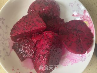 水龙果乳酪包的做法步调：1