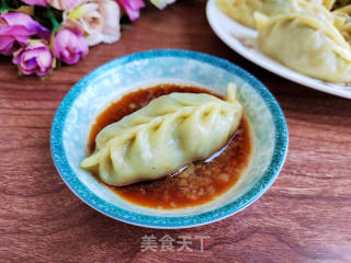 土豆泥饺子皮+荠菜肉馅蒸饺的做法步调：14