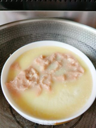 虾滑蒸蛋的做法步调：11