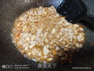 蒜喷鼻粉丝蒸虾仁的做法步调：2