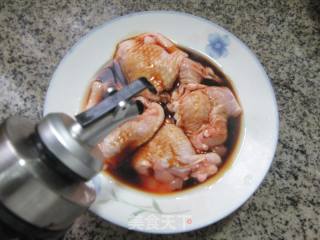 鸡翅包饭的做法步调：4