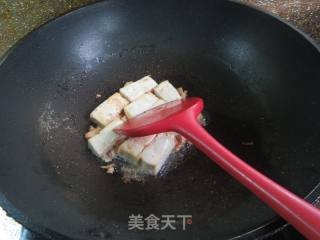 西兰花炒豆腐的做法步调：8