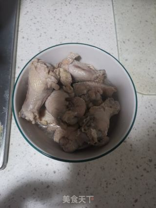 黄焖鸡的做法步调：3