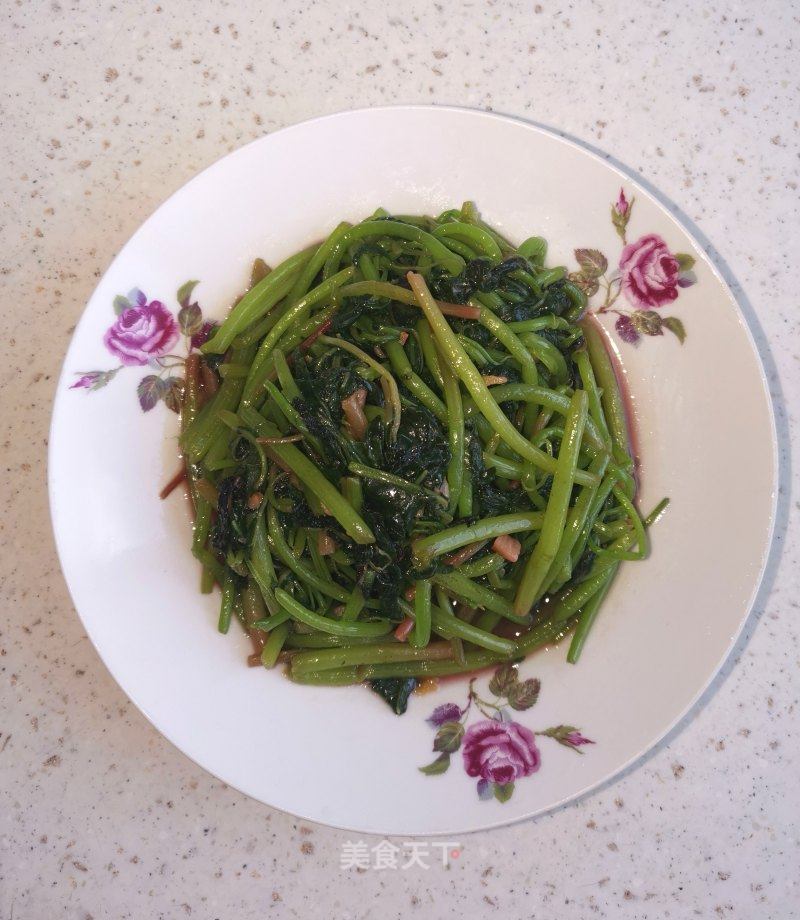 蒜喷鼻马苋菜的做法