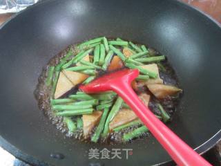 臭豆腐烧四时豆的做法步调：8