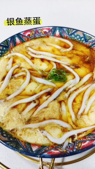 银鱼蒸火蛋的做法步调：7