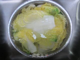 年夜娃娃菜肉馅荞麦饺子的做法步调：4