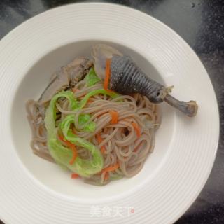 黑鸡汤荞麦里的做法步调：8