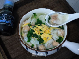 虾肉小馄饨的做法步调：13