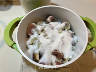 无花果青柠檬果酱的做法步调：3