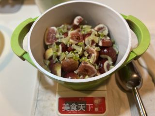 无花果青柠檬果酱的做法步调：2
