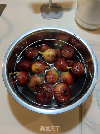无花果青柠檬果酱的做法步调：1