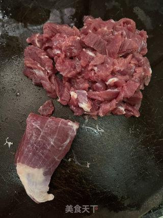 番茄牛肉酱拌里的做法步调：2