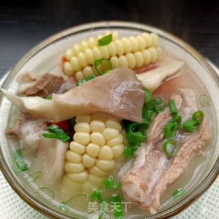 仄菇莲藕排骨汤的做法步调：18