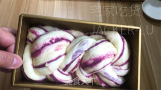 紫薯里包，坚实苦涩，建造简朴，好吃颜值下。的做法步调：18