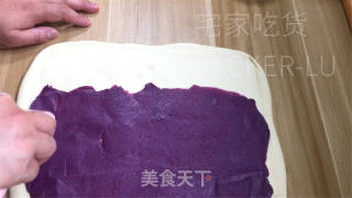 紫薯里包，坚实苦涩，建造简朴，好吃颜值下。的做法步调：9