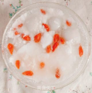酒酿汤圆的做法步调：7