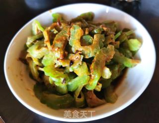 麻酱苦瓜的做法步调：7