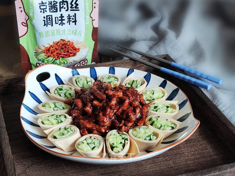 快脚京酱肉丝的做法