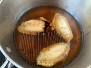 阳光早饭——去几只蚝油鸡翅的做法步调：9