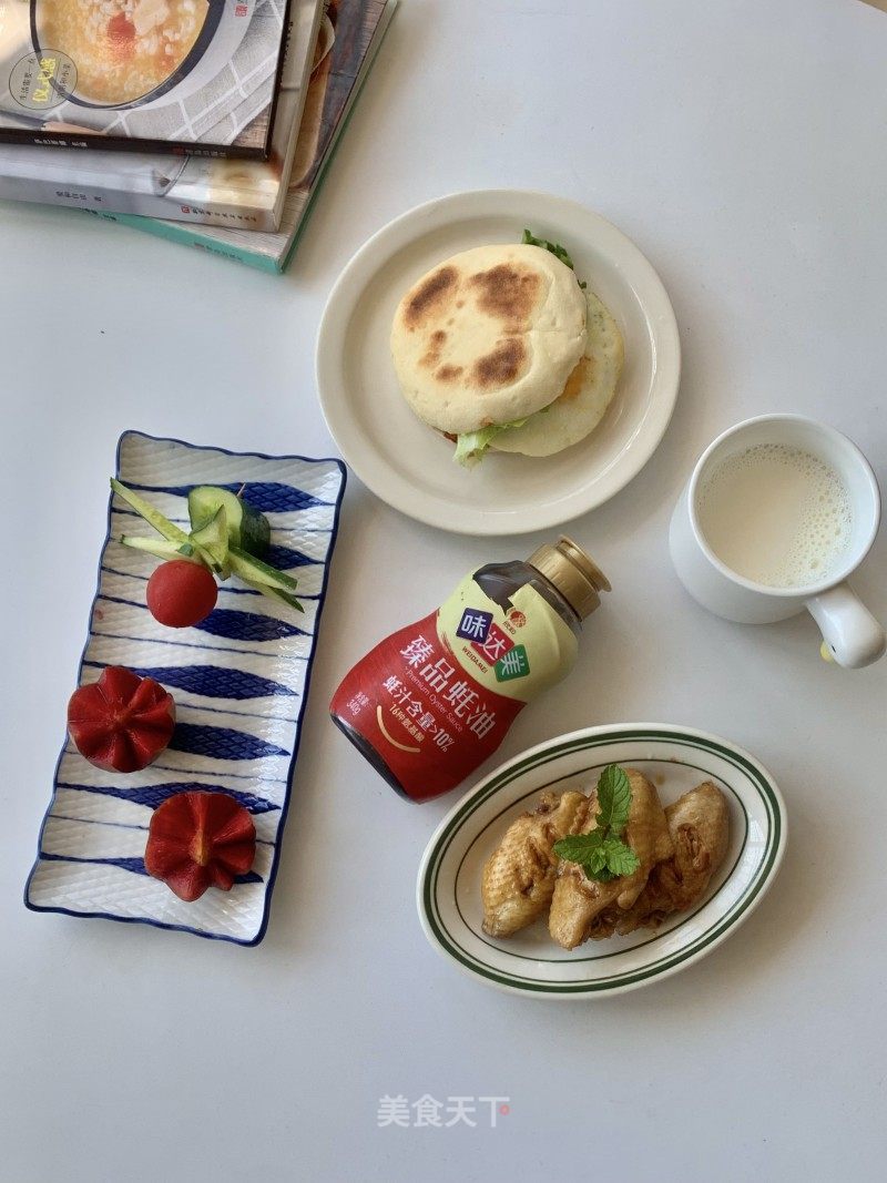 阳光早饭——去几只蚝油鸡翅的做法