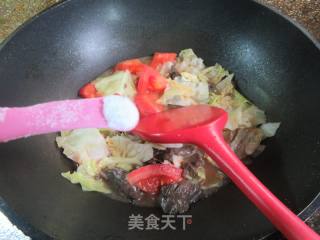 番茄包心菜荞麦疙瘩的做法步调：6
