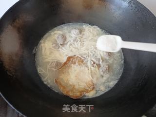 钱袋蛋肉丸里的做法步调：8