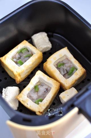 美味黄金豆腐盒的做法步调：3