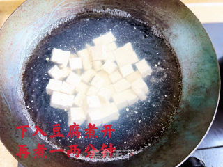 麻婆豆腐的做法步调：3