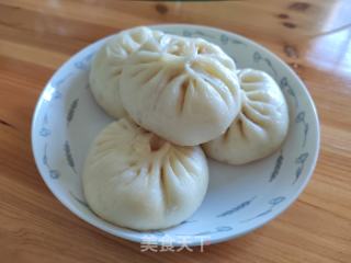 黄瓜肉馅包子的做法步调：14