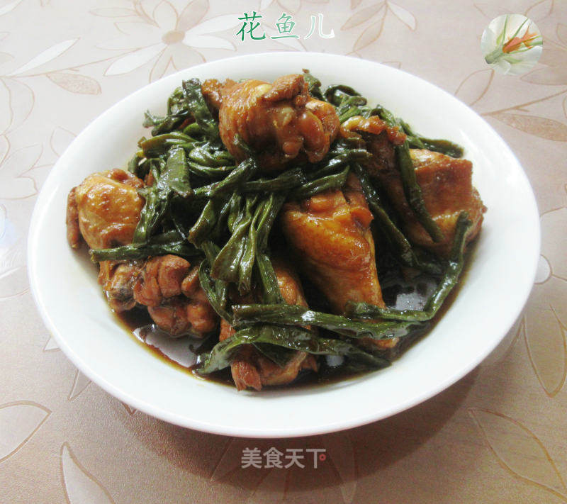 豇豆烧鸡翅根的做法