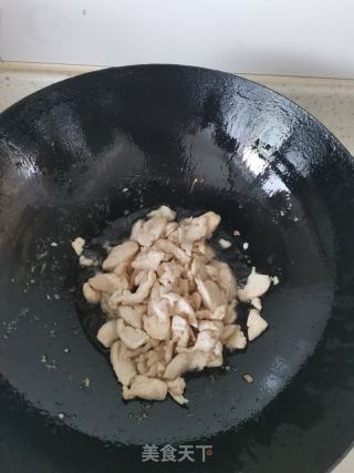 鸡片炒冬笋的做法步调：5
