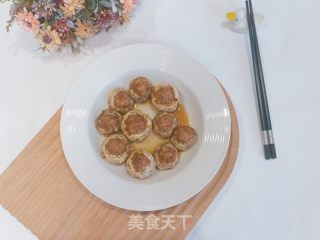 一心一个烤心蘑的做法步调：10