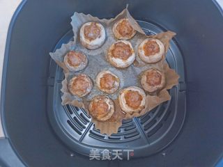 一心一个烤心蘑的做法步调：9