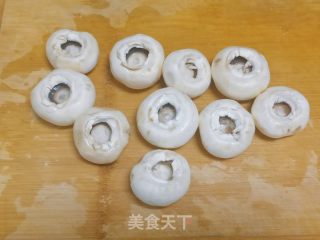 一心一个烤心蘑的做法步调：2