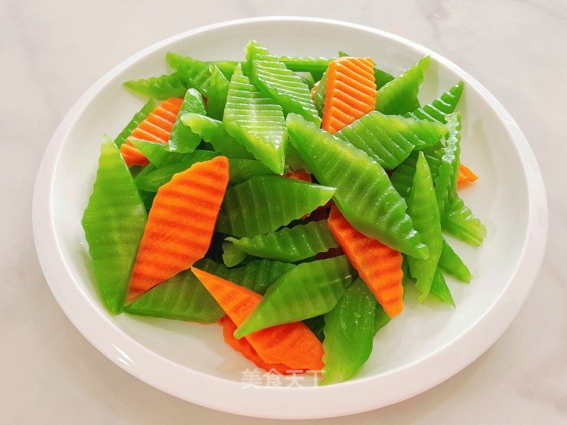 浑炒莴笋的做法