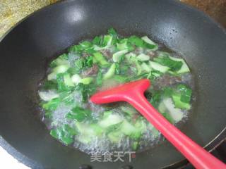青菜小馄饨荞麦疙瘩的做法步调：7