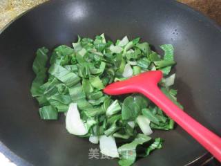 青菜小馄饨荞麦疙瘩的做法步调：5