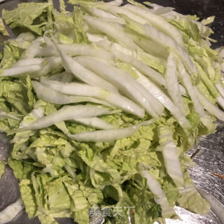 利剑菜豆腐汤的做法步调：2