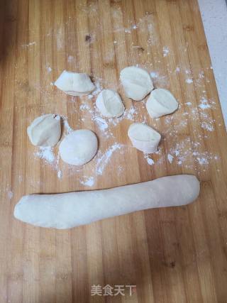 酸菜肉沫死煎包的做法步调：4