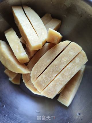蛋炒黄米粿的做法步调：1