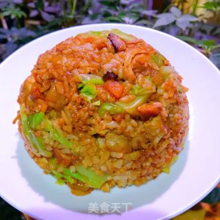 鸡腿煲仔饭的做法步调：18
