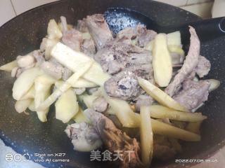 老姜焖鸭的做法步调：6