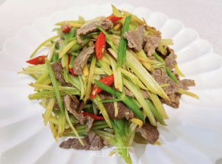 西芹炒牛肉（加肥版）的做法步调：7