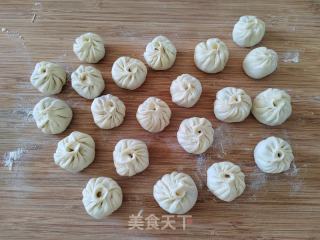 豇豆肉馅冰花煎包的做法步调：8